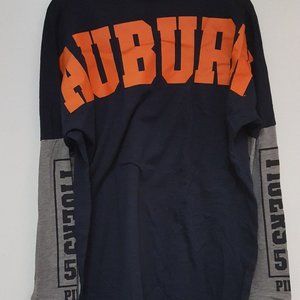 NWT Victoria’s Secret PINK Auburn University TIGERS Layered Shirt Size Large